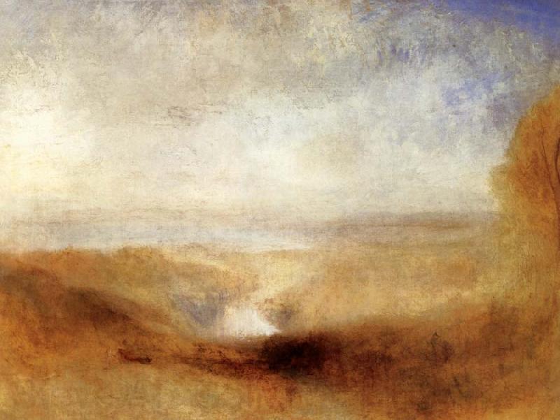 Joseph Mallord William Turner Landscape with Juntion of the Severn and the Wye Germany oil painting art